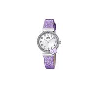 LOTUS Montre Fille Analogique en Cuir Violet