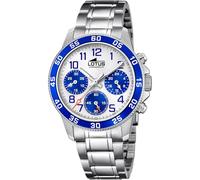 LOTUS Montre enfant garçon 18580/7 – Acier inoxydable Quartz Étanche 5 ATM avec bracelet cadeau