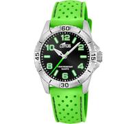 LOTUS Montre Garçon Analogique en Caoutchouc Vert