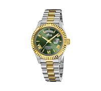 LOTUS Montre Homme Analogique Acier 316L Multicolore - Quartz Date - Verre Minéral Résistant - Étanche 10 ATM - 18855/3 Freedom