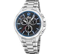 Lotus Montre pour Homme 18991/1 Chrono Boîtier en Acier Inoxydable Gris Bracelet en Acier Inoxydable Gris