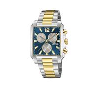 LOTUS Montre Homme Analogique Acier INOX 316L Multicolore - Quartz - Chronographe - Verre Minéral Résistant - Étanche 5 ATM 18852/6 Special Prices