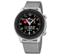 Lotus Montre Hommes Acier Inox Noir Cuir Multifonction Montre UL50021/1