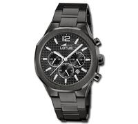 Lotus Montre Hommes Acier Inox Noir Lotus Classique Montre UL18849/1