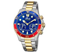 Lotus Montre Hommes Acier Inox or Argent Lotus Classique Montre UL18801/3