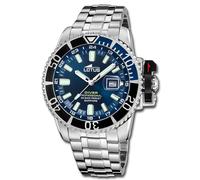 Lotus Montre Hommes Acier Inox Silicone Argent Bleu Classique UL18938/3
