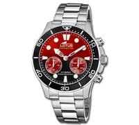 Lotus Montre Hommes Acier Inoxydable Argent Lotus Classique Montre UL18800/7