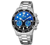 Lotus Montre Hommes Acier Inoxydable Argent Lotus Classique Montre UL18800/9