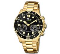 Lotus Montre Hommes Acier Inoxydable Or Lotus Classique Montre UL18802/2