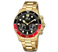 Lotus Montre Hommes Acier Inoxydable Or Lotus Classique Montre UL18802/4