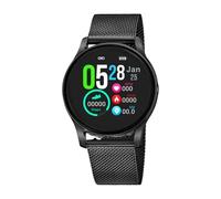 LOTUS Montre pour Femme 50002/A Smartwatch Boîtier en Alliage Noir Bracelet en Acier Inoxydable Noir