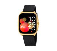 LOTUS Montre Intelligente Homme Femme Smartwatch Unisexe Silicone Noir - Étanche IP65 - Voix IA, contrôle Musique, Pas et Calories, téléphone, Sport, Sommeil 50211/1