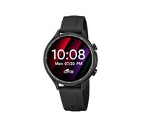 LOTUS Montre Intelligente Homme Femme Smartwatch Unisexe Silicone Noir - Étanche IP65 - Voix IA, contrôle Musique, Pas et Calories, téléphone, Sport, Sommeil 50205/1