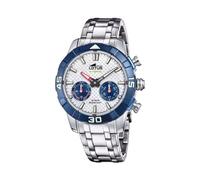 LOTUS Montre Intelligente Homme Hybride Connected Acier INOX 316L - Montre Analogique Connectée - Étanche 10 ATM 18810/1 - Contrôle Musique, Compte Pas, Notifications Appels