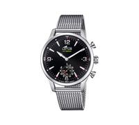 LOTUS Montre Intelligente Homme Hybride Connected Acier INOX 316L - Montre Analogique Connectée - Étanche 10 ATM 18803/3 - Contrôle Musique, Compte Pas, Notifications Appels