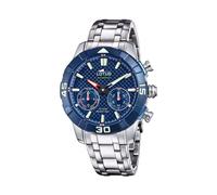 Montre Lotus Hybrid Connected Acier Cadran et lunette bleu 45 mm 18810/3