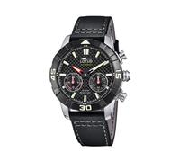Lotus Montre Hybride Connectée 18811/2 Cuir noir Étanche 10 ATM Homme