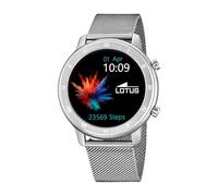 LOTUS Montre Intelligente Homme - Smartwatch Acier Inoxydable 316L - Étanchéité IP65 50037/1 - Contrôle Musique, Compteur de Pas et Calories, Téléphone, Sports, Fréquence Cardiaque et Tension
