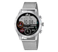 LOTUS Montre Intelligente Homme - Smartwatch Acier Inoxydable 316L - Étanchéité IP65 50047/1 - Contrôle Musique, Compteur de Pas et Calories, Multi-Sports, Fréquence Cardiaque et Tension
