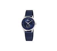 LOTUS Montre pour Femme 18818/2 Minimalist Boîtier en Acier Inoxydable Gris Bracelet en Acier Inoxydable Bleu