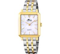 LOTUS Montre pour Femme 18981/1 Square Series Boîtier en Acier Inoxydable Multi Bracelet en Acier Inoxydable Multi