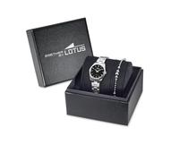 Lotus Montre pour Femme 19006/4 Old Money Boîtier en Acier Inoxydable Gris Bracelet en Acier Inoxydable Gris