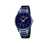 LOTUS Montre pour Homme 18163/2 Minimalist Boîtier en Acier Inoxydable Bleu Bracelet en Acier Inoxydable Bleu