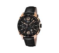 Lotus Montre pour Homme 18217/3 Special Prices Boîtier en Acier Inoxydable Multi Bracelet en Cuir Noir
