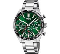 LOTUS Montre pour Homme 18916/5 Chrono Boîtier en Acier Inoxydable Gris Bracelet en Acier Inoxydable Gris