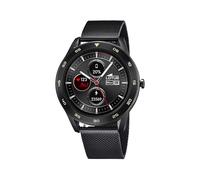 LOTUS Montre pour Homme 50010/A Smartwatch Boîtier en Alliage Noir Bracelet en Acier Inoxydable Noir
