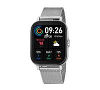 LOTUS Montre pour Homme 50044/1 Smartwatch Boîtier en Alliage Gris Bracelet en Acier Inoxydable Gris