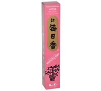 Lotus Morning Star Nippon Kodo Kit d'encens Japonais de qualité avec 50 bâtons et un support