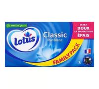 Lotus Mouchoirs classic pur blanc - La boite de 130 mouchoirs