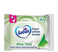 Lotus - Papier Toilette Humide Aloe Vera 42 Lingettes - Lot De 4 - Prix Du Lot - Livraison Rapide En France Métropolitaine