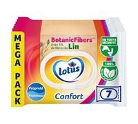 LOTUS Papier Toilette Humide Confort - 38 feuilles (Lot de 7)
