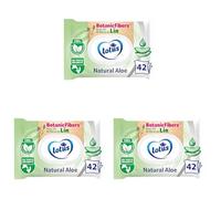 Lotus Papier Toilette Humide Natural Aloe - Sans colorant, ni parfum - Fibres FSC 100% d’origine naturelle - 42 unités (Lot de 3)