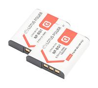 LOTUS POWER NPBG1 NP-BG1 Batterie 1400mAh 3,7V Haute Capacité, Batterie de Remplacement NPFG1 NP FG1 pour Caméra Sony Cyber-Shot DSC-N1 / DSC-T100 / DSC-HX30V / DSC-HX9V / DSC-WX10 (2 Batteries)