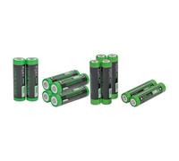 LOTUS POWER Packs de Piles Ni-MH AA AAA, 6 Piles AA Rechargeables 2800mAh & 6 Piles AAA 1100mAh 1.2 V (12 Piles)