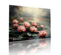 Lotus Puzzle Adulte 2000 pièces Educa Puzzles Classiques Impossible Paysage Je m'emmerdais Qualité Supérieure Mystery Challenge, avec Inclure Colle, pour Adultes et Enfants Jeu éducatif 70x99cm t-447