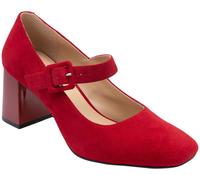 Lotus Red Suede Court Shoes Red EU 36 (UK 3)