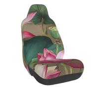 Lotus Roses Fleur Roses Housses pour Siège Lot De 2 Confort Housse De Sieges Voitures Lavable Protecteurs De Sièges pour SUV Camions Camionnette