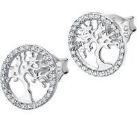 LOTUS Silver Boucles d'oreilles Femme Arbre de vie 925 Boucles d'oreilles en argent sterling LP1778-4/1 Bijoux de marque de haute qualité idéal comme idée de cadeau pour un anniversaire de mariage Emb