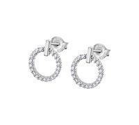 Lotus Silver Boucles d'oreilles Pure Essential LP3100-4/1 Argent 925 Zircone à tige cercle