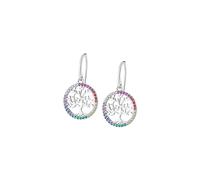LOTUS SILVER Boucles d'oreilles LP1746-4/4 It Girl Argent Arbre de vie Set zirconia Femme