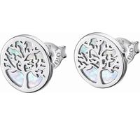 Lotus Silver Boucles d'oreilles LP1821-4/1 Cercle Arbre de vie ARGENT Boucles d'oreilles D2JLP1821-4-1