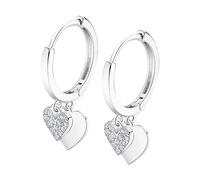 LOTUS SILVER Boucles d'oreilles LP3274-4/1 Trendy Argent Coeur Femme