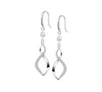 LOTUS SILVER Boucles d'oreilles LP3690-4/1 Pure Essential Argent Zircones serties Femme, Argent, Zircone cubique