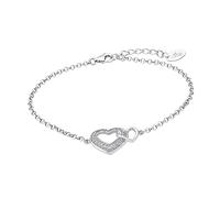 Lotus Silver Bracelet Argent 925 Zirkonia Pierre, LP1917-2-1