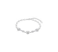 LOTUS SILVER Bracelet Femme Argent 925 LP3092-2/1 Cœurs - Bracelet Sophistiqué Finition Polie et Raffinée - Cadeau d’Anniversaire - Occasions Spéciales