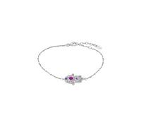 Lotus Silver Bracelet Femme Argent Main De Fatma Et Pierres De Couleurs - LP1989-2/1